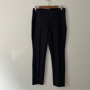 Lafayette 148 Gramercy Pants Pleated Office Stretch Business Casual Blue 6